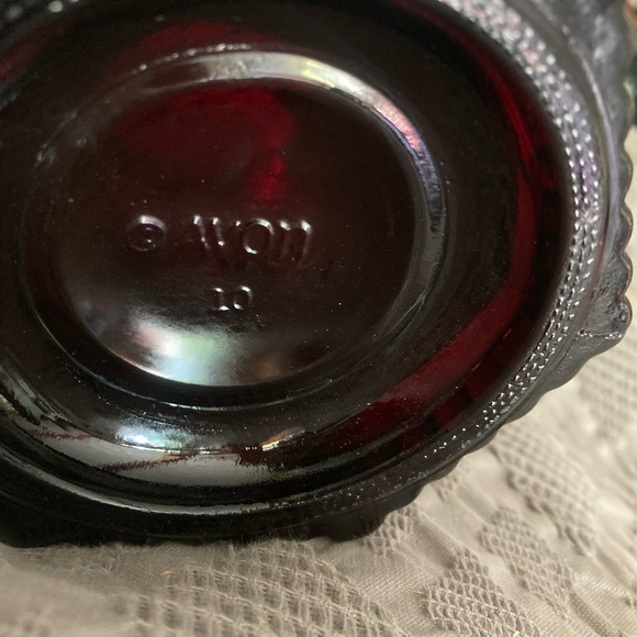 Avon 1876 Cape Cod Ruby Red Pitcher - Picture 5 of 5